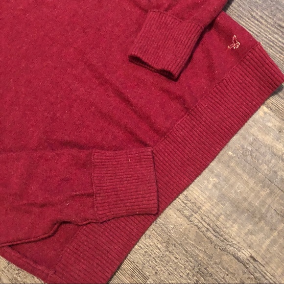 American Eagle cranberry cute medium vneck sweater - Picture 5 of 8